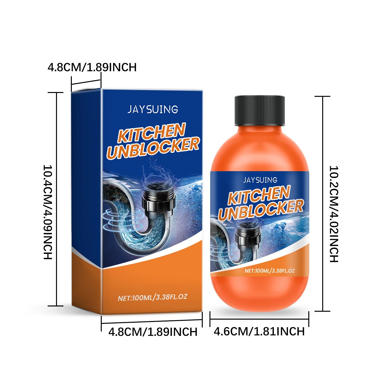 Powerful Pipeline Dredging Agent – Instantly Unclogs Drains & Removes Odors.