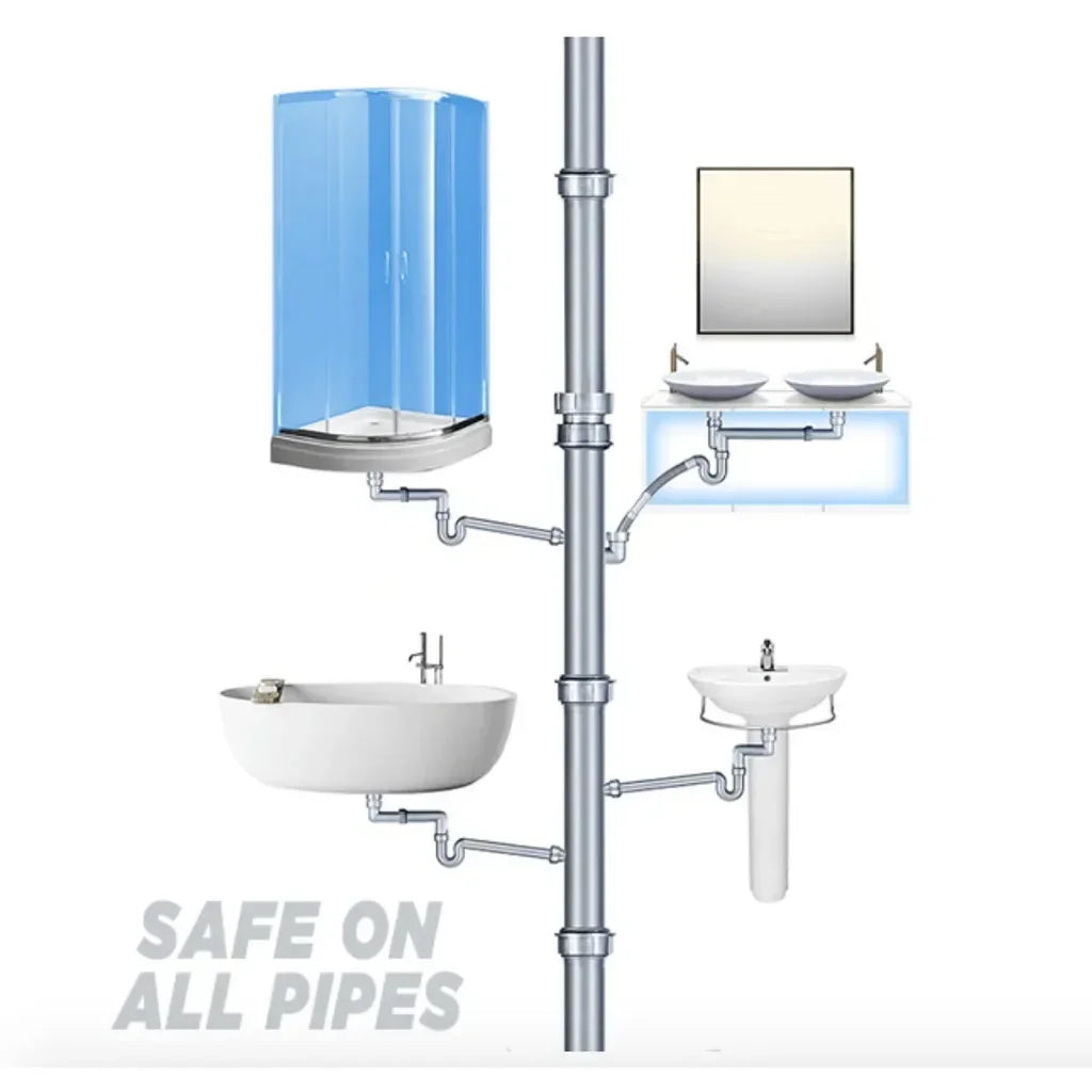 Powerful Sink Drain Cleaner Chemical – Clears Kitchen, Toilet & Pipe Clogs Fast.