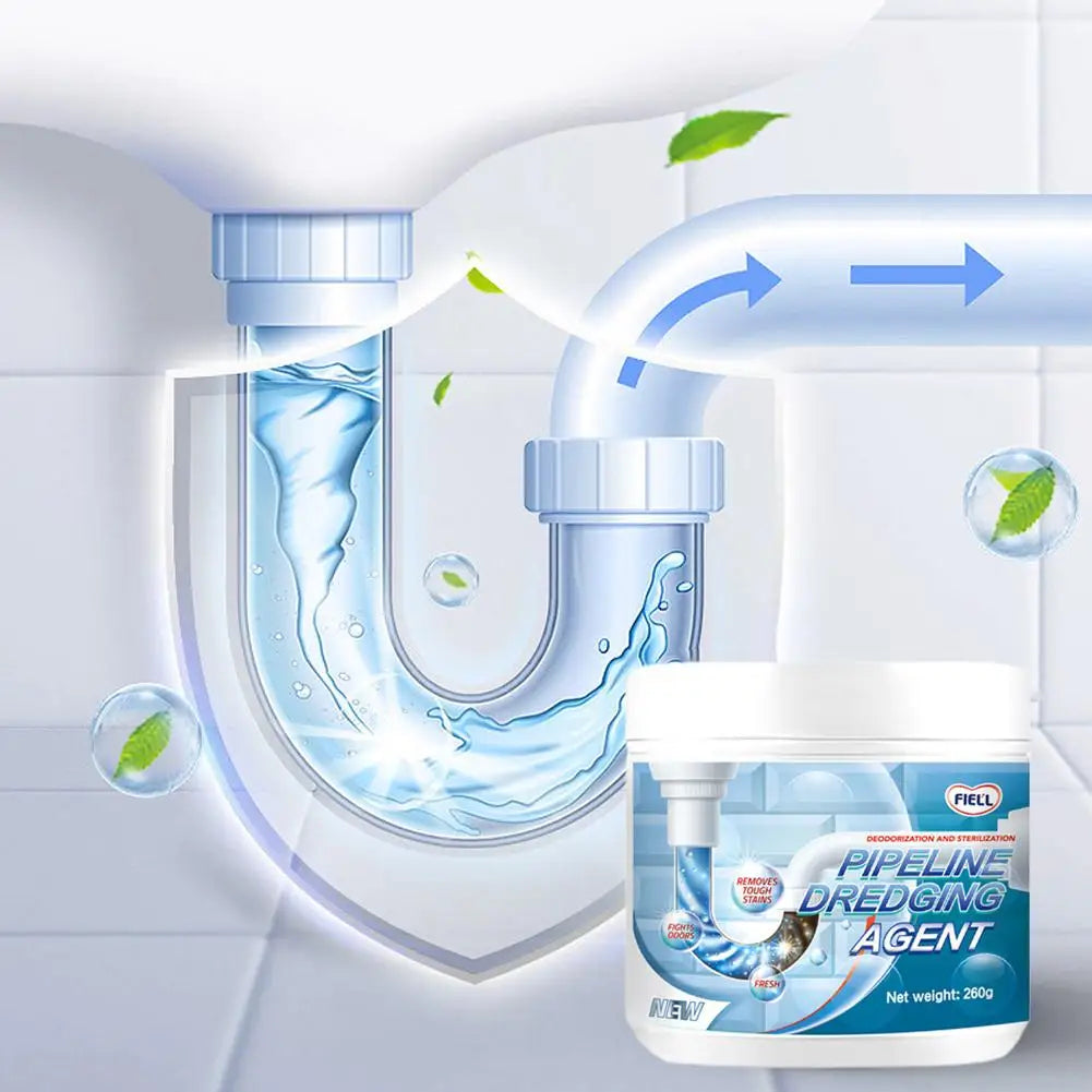260g Pipe Dredging Agent – Fast-Acting Kitchen & Toilet Drain Cleaner.