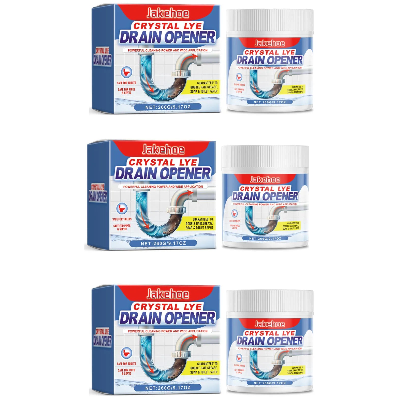 Heavy-Duty Pipe Dredging Cleaner – Instantly Unblocks Drains & Toilets.