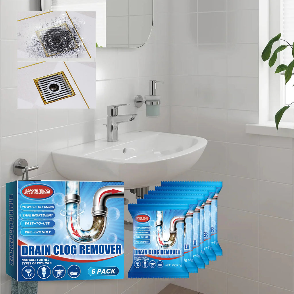 Powerful Pipe Dredging Agent – Fast-Acting Drain Cleaner for Sink & Toilet Clogs.