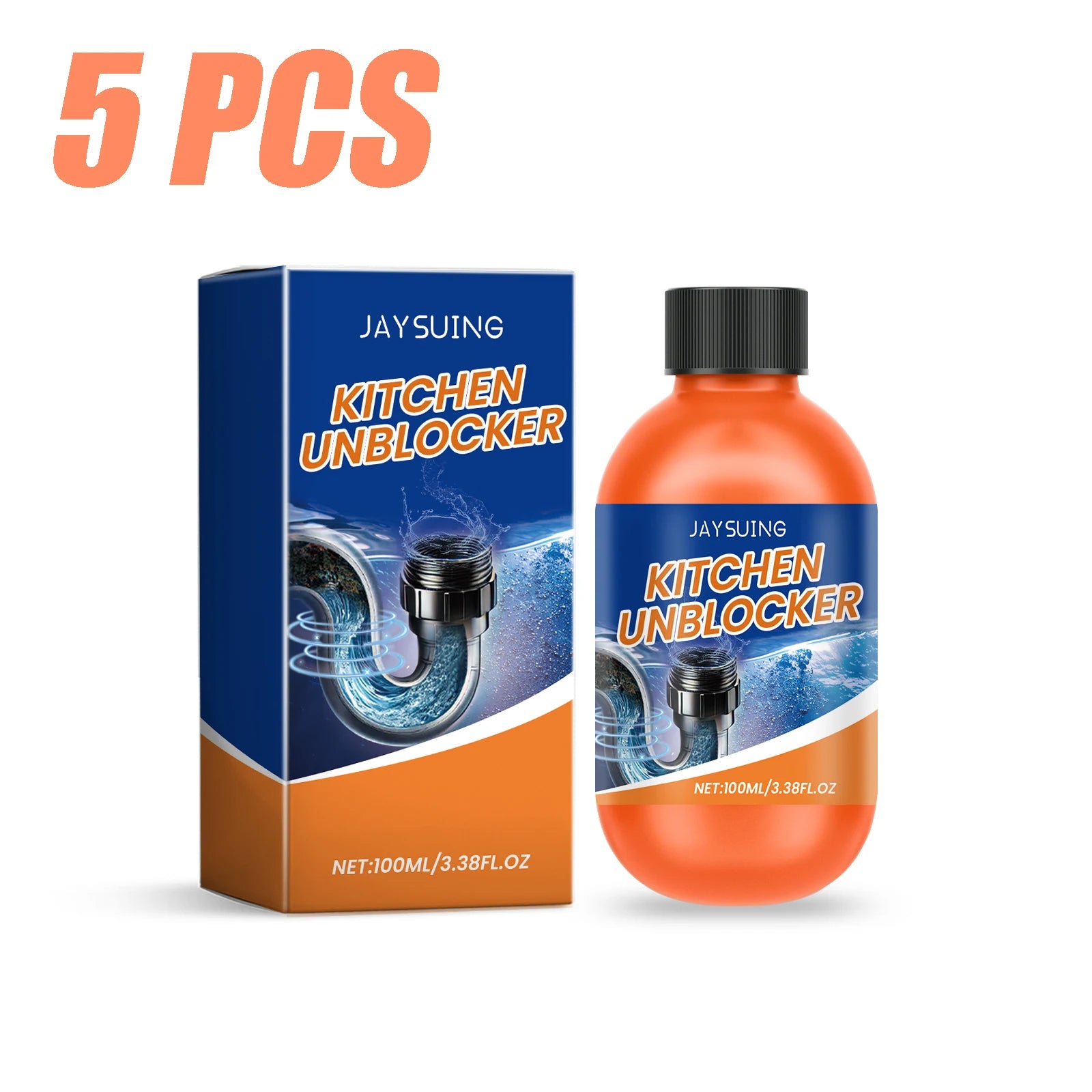 Powerful Pipeline Dredging Agent – Instantly Unclogs Drains & Removes Odors.