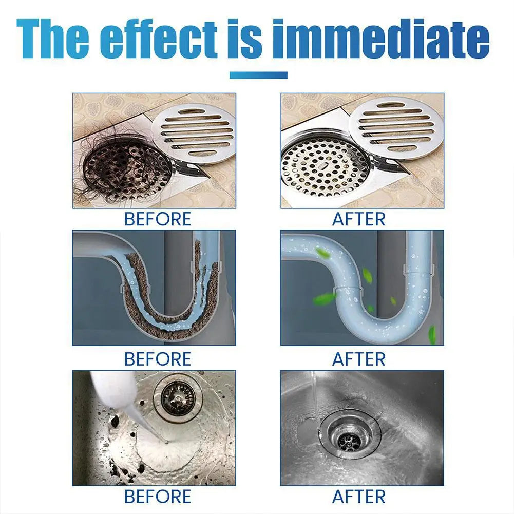 260g Pipe Dredging Agent – Fast-Acting Kitchen & Toilet Drain Cleaner.